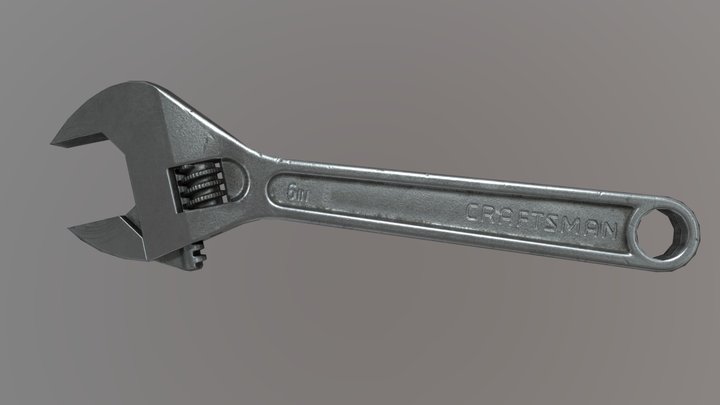 wrench 3D Model