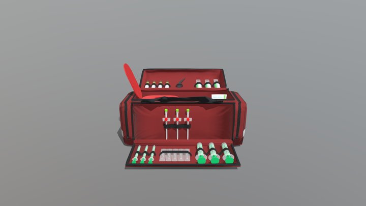 Medic Bag 3D Model