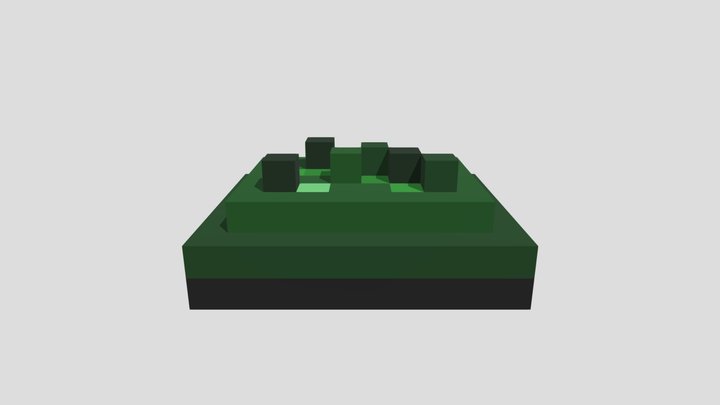 Moss - Voxel 32x32 – Modèle 3D gratuit STL