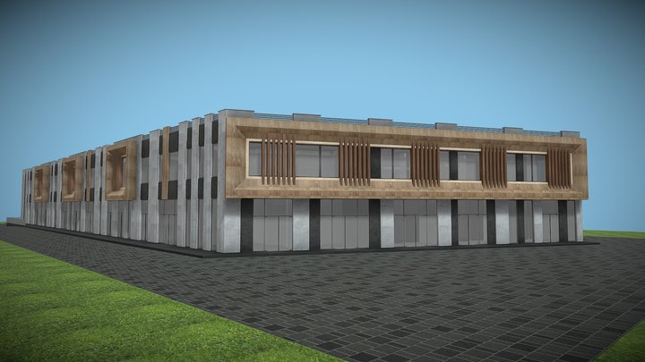 Зимна Вода 2 пов 3D Model