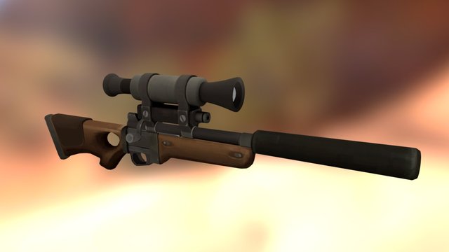 Enhanced Hitman's Heatmaker 3D Model