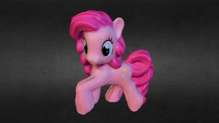 My_Little Pony_Pinkie_Pie_3D_Photogrammetry 3D Model