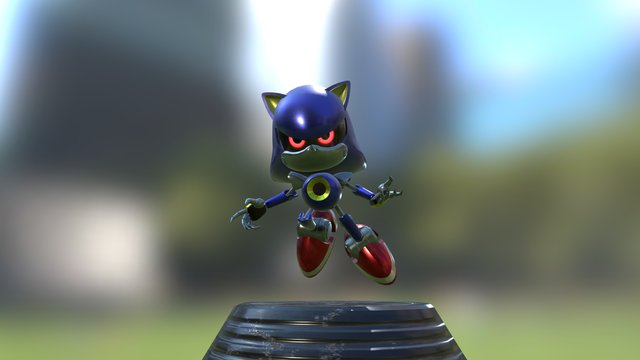 Metal Sonic 3D Model