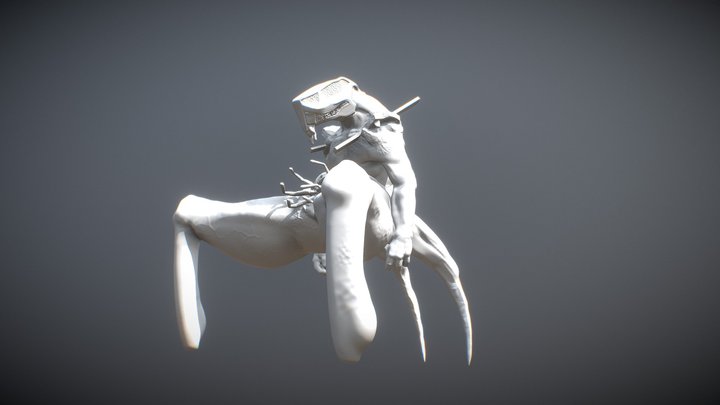 Lust - Concept art 3D Model
