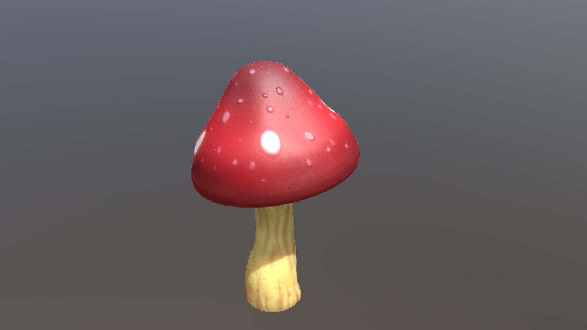 Stylized Cartoony Mushroom - 3D Model By ¡Jacques (@iJacques) [25dd736 ...