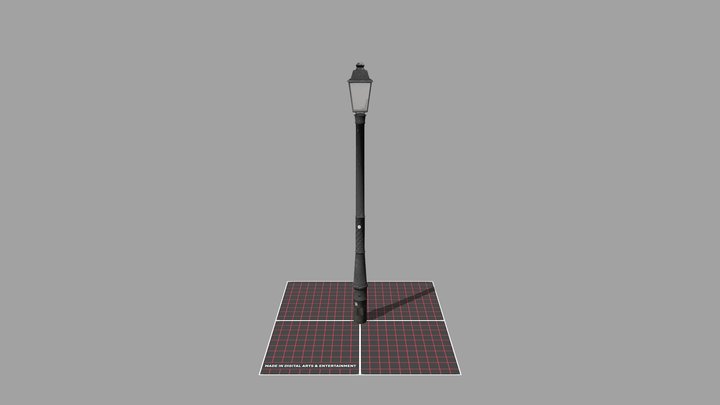 Montmartre Lantern 3D Model