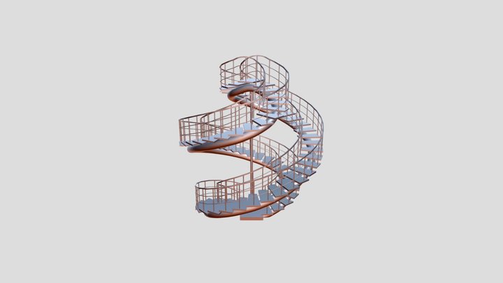 Staircase from the play 3D Model