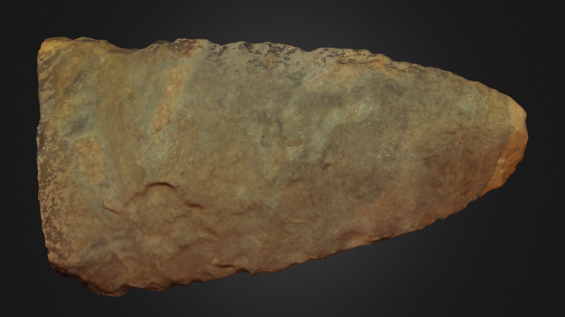 BIFACE FRAGMENT - 3D model by Lakehead Anthropology ...