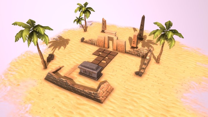 Egypt location 2 3D Model