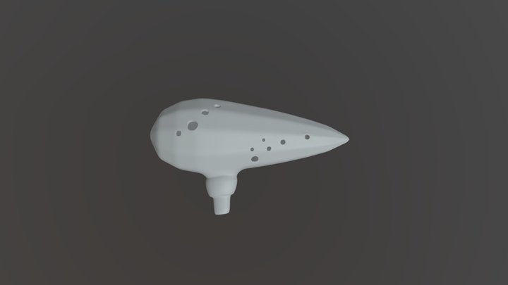 Ocarina 3D Model