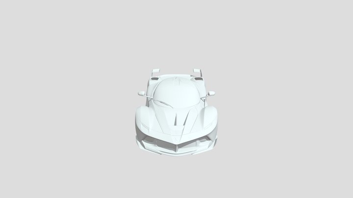 Ferrari FXX K 2015 – Kostenloses 3D-Modell STL