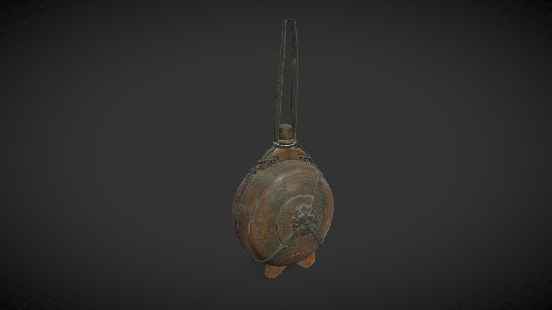 Ploscă din lemn — Sketchfab embed 3D viewer