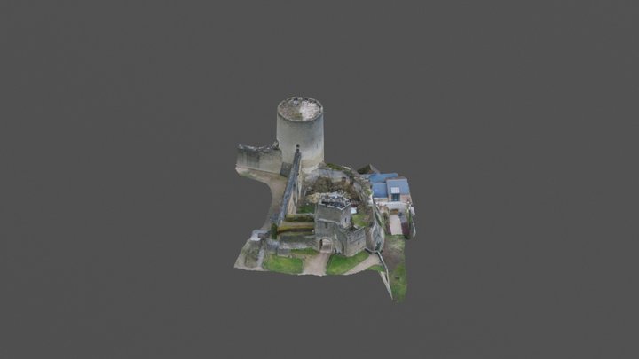 Château 3 - Florent KOMAN - Géomètre-Expert 3D Model