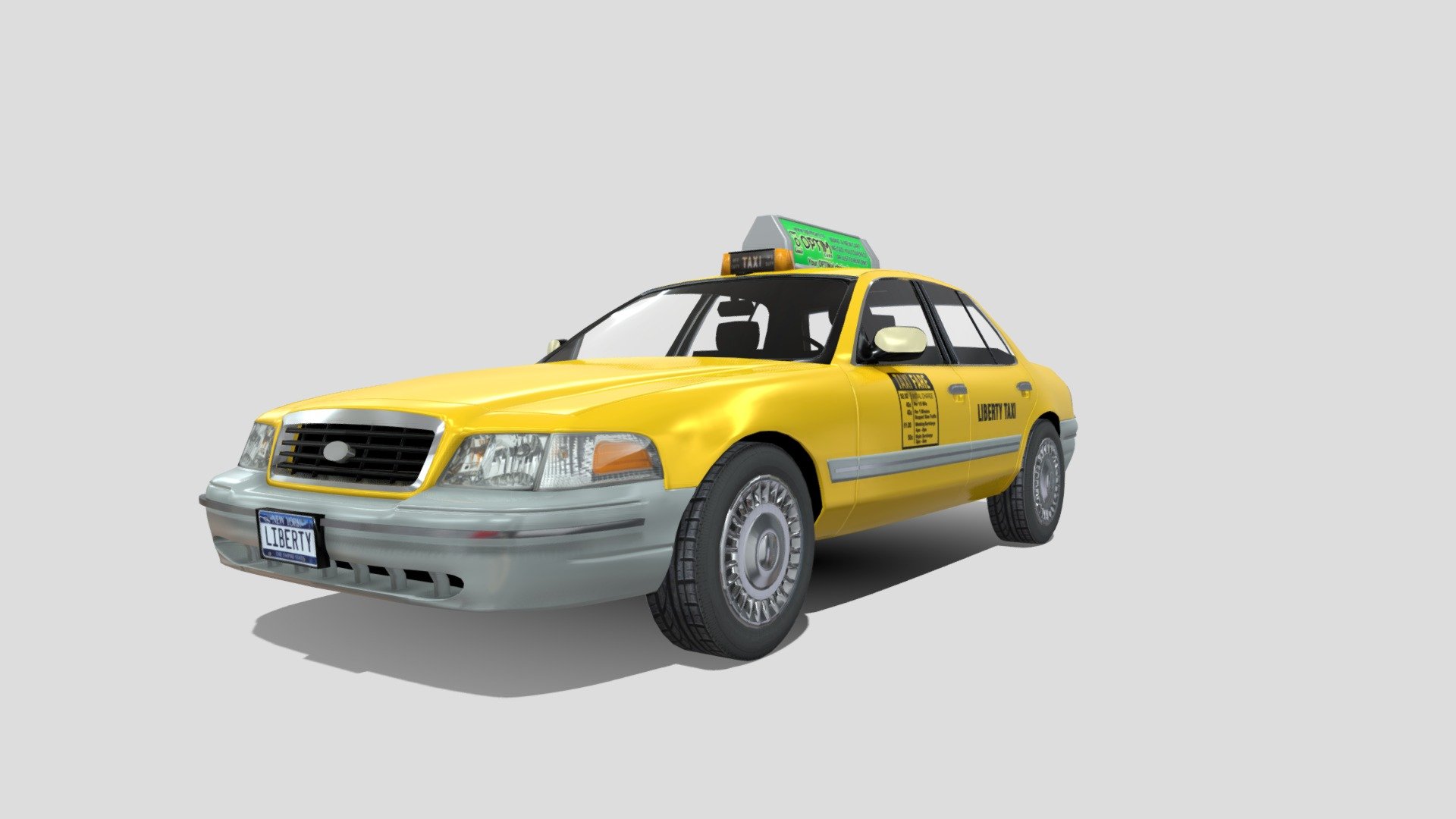 Modellino 596 MODEL Ford Crown Victoria TAXI 1/64 - Versione Vernice GENNAIO 2025 - Foto 6