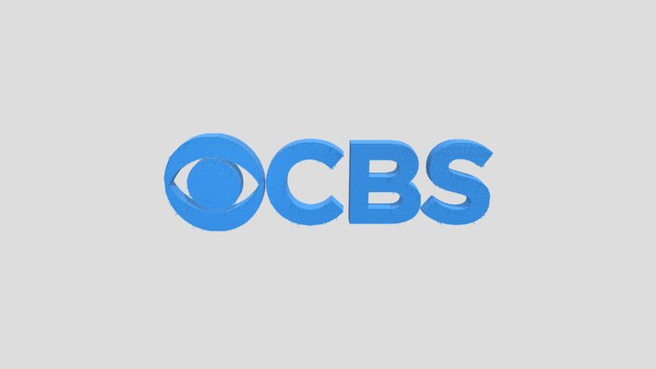 cbs-logo 3D 3D Model