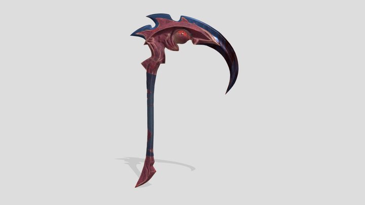 League of Legend - Kayn Scythe (Rhaast) 3D Model