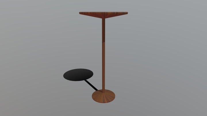 Round Table 3D Model