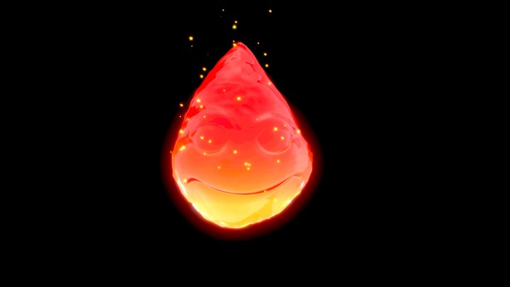 Little fire 3D Model