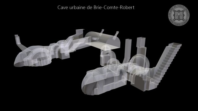 Caves de Brie-Comte-Robert. Rue Gallieni 3D Model