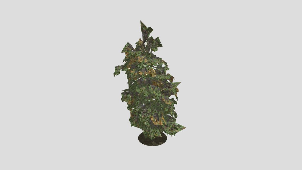Oka Tree Low Poly B