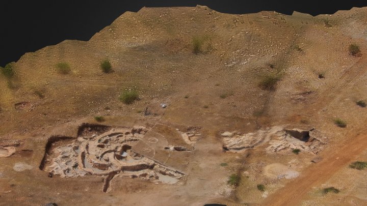 Yacimiento Arqueológico Castillejo del Bonete 3D Model