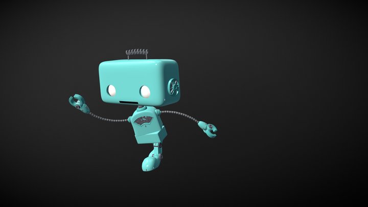 Robot Action 3D Model