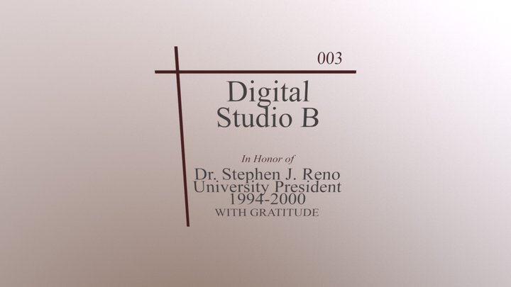 Digital Studio B 3D Model