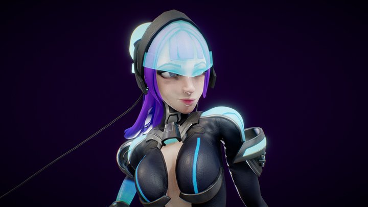 ML - Selena(Virus) 3D Model