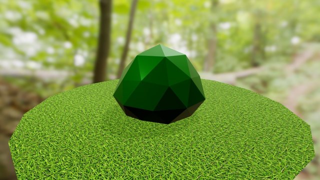 Low Poly Slime Animated 3D Model