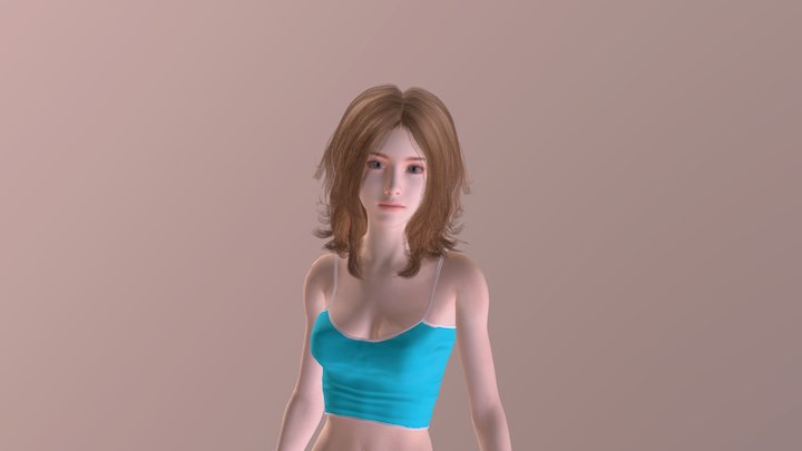 Rachel 3D Model