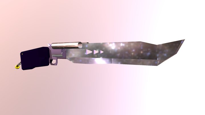 Gunblade 3D Model
