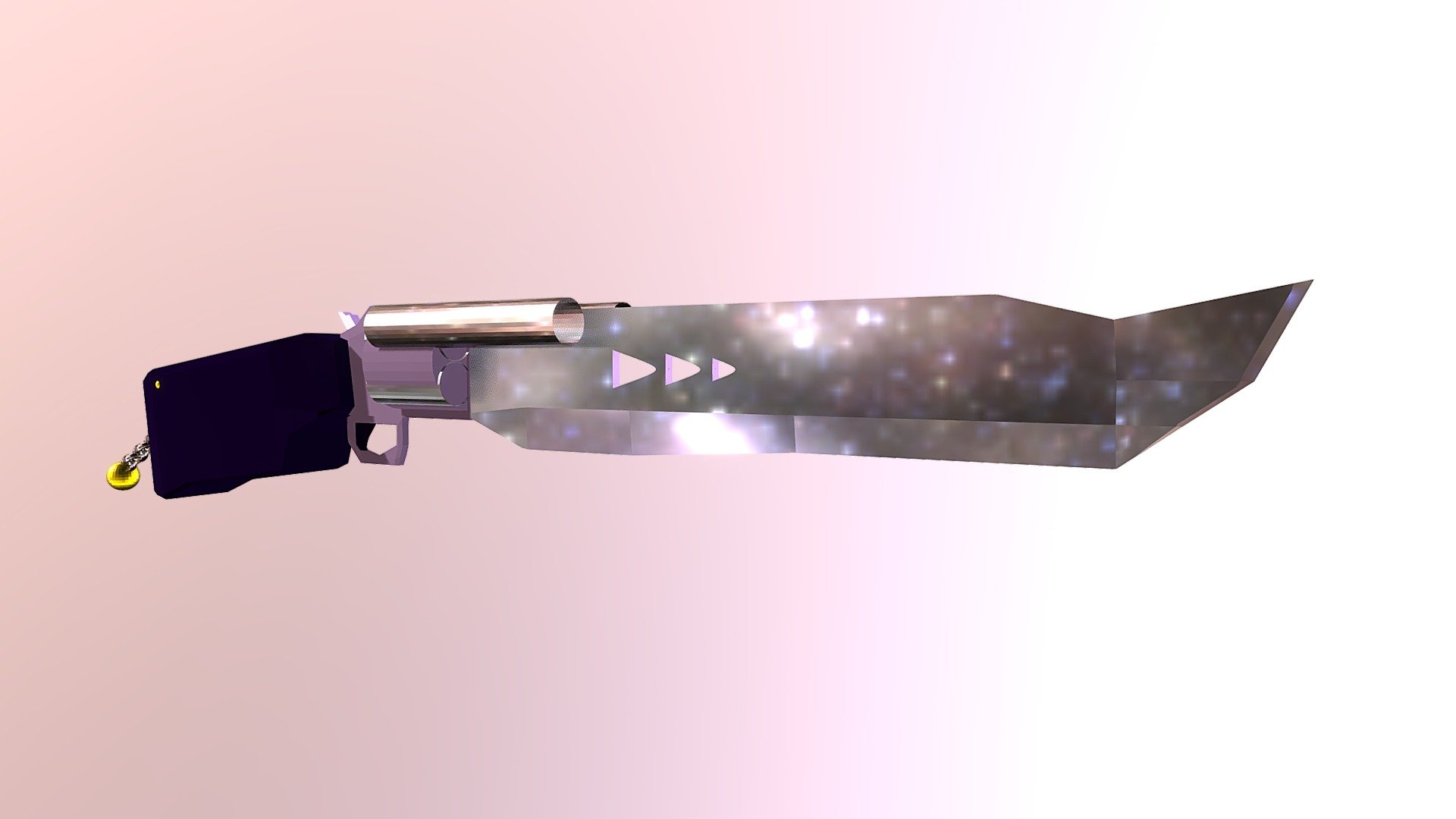 Gunblade - Download Free 3D model by moravekp [25eaeda] - Sketchfab