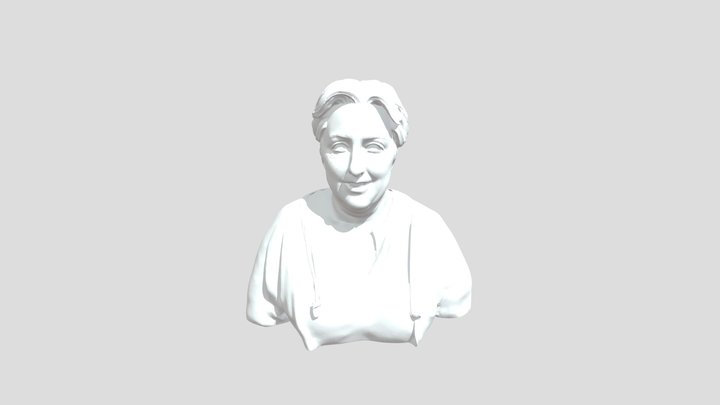 Portrait of a Smiling Woman 3D Model