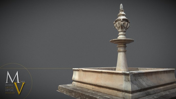 Fonte do Convento dos Remédios 3D Model