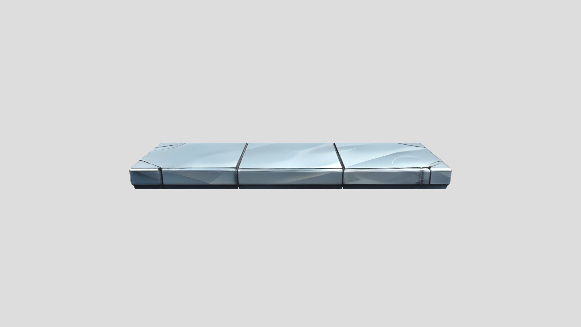 A rectangular stone slab - 3D model by Bruce_osborne [25ebc84] - Sketchfab