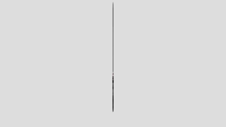 Pink sword 3D Model