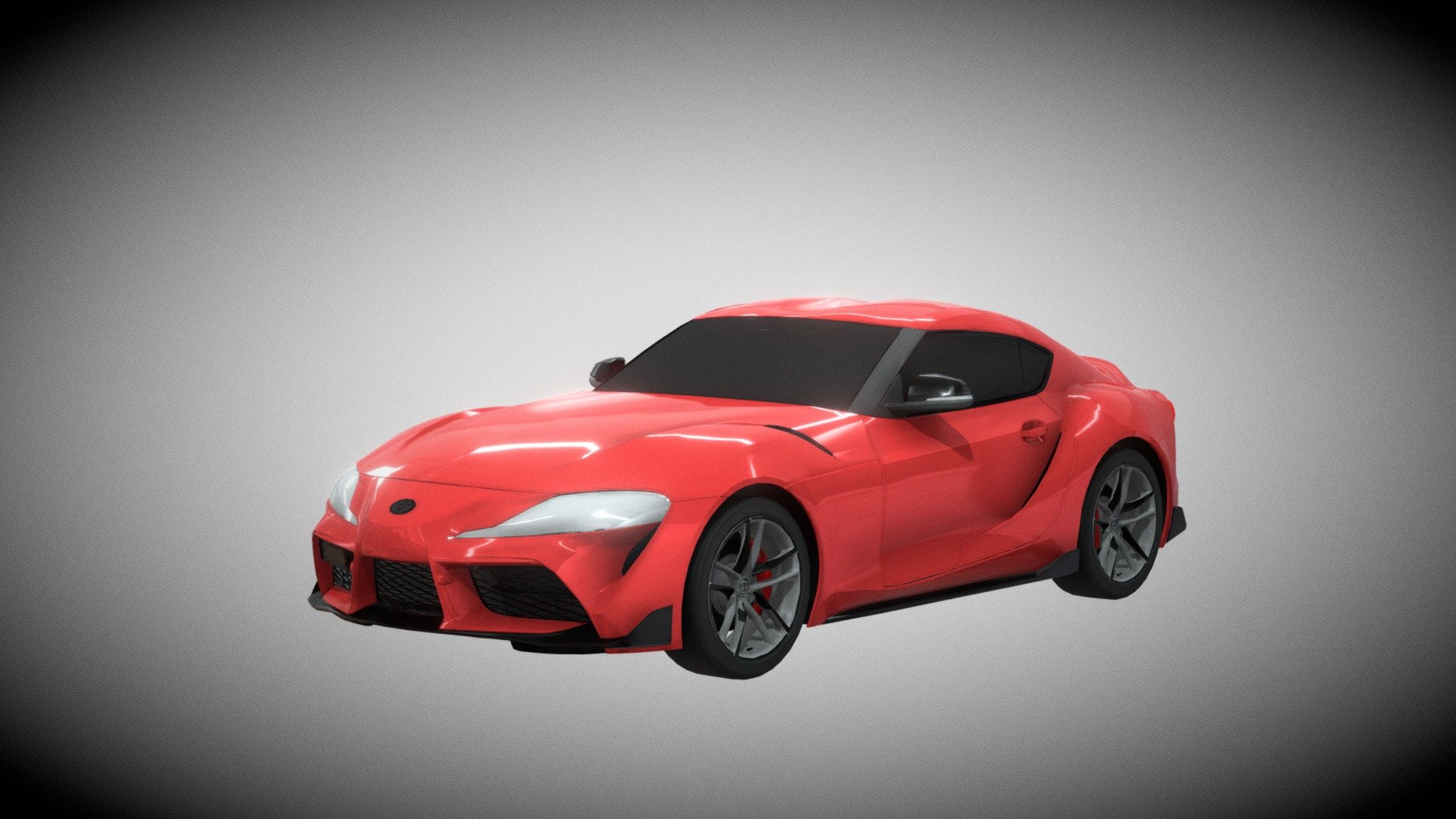 2020 Toyota Supra GR Download Free 3D Model By Christopher Gaming 
