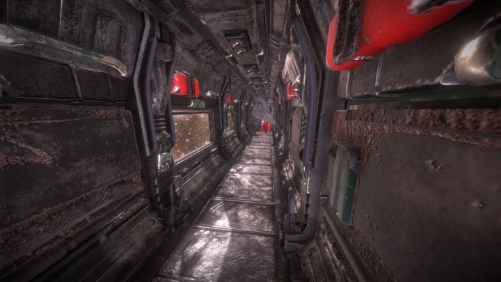 Corridor Space 3D Model