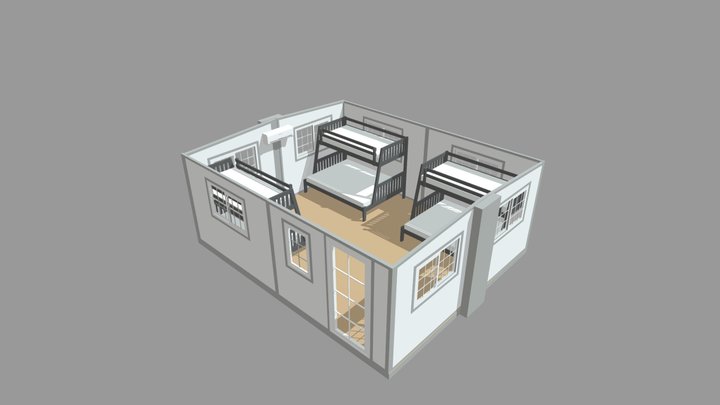 The Bunk House 3D Model