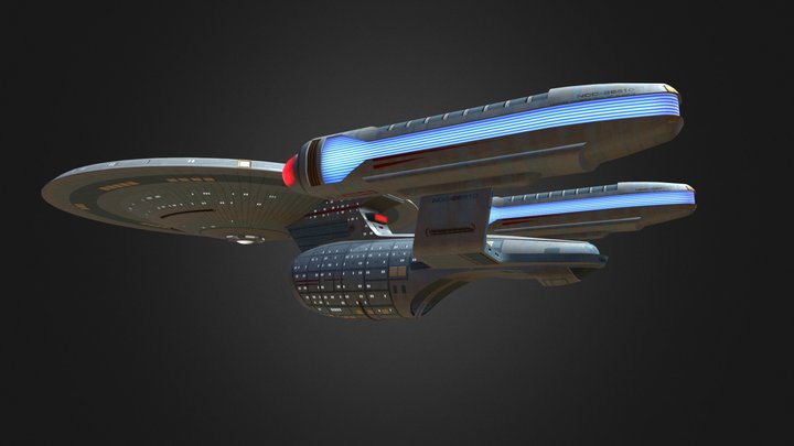 Star Trek - Ambassador class 3D Model