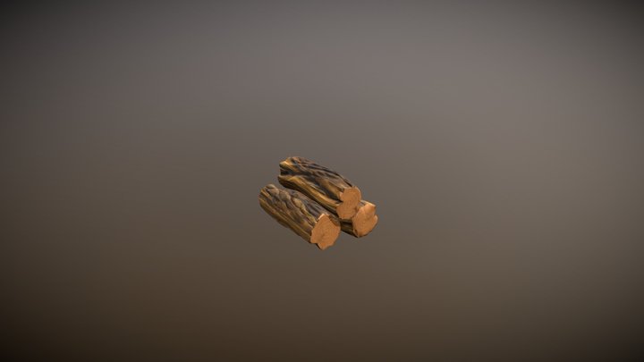 Wood-Stack 3D Model