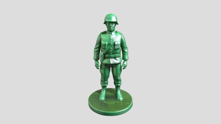Army Man Toy 3D Model