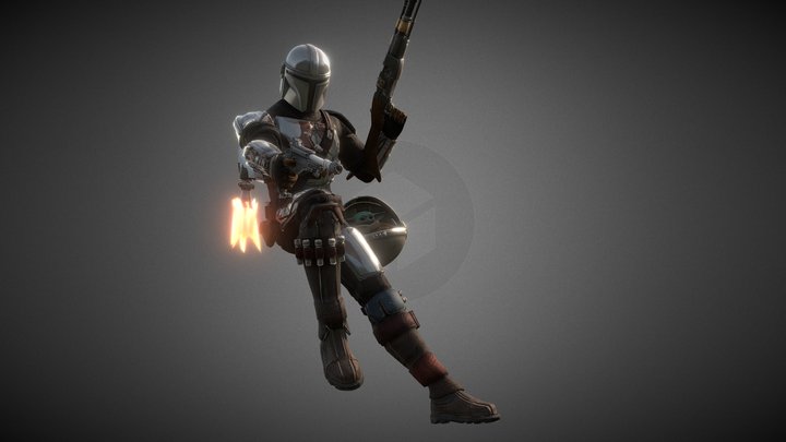 Mandalorian & Grogu | The Fortnite Season 6 Skin – Modello 3D gratuito STL