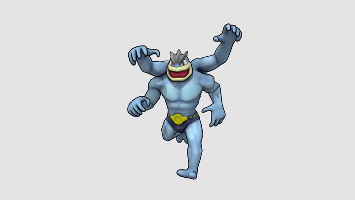 Machamp 3D Model
