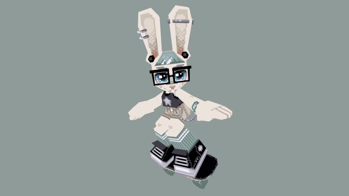 Tea with Skateboard 3D Model