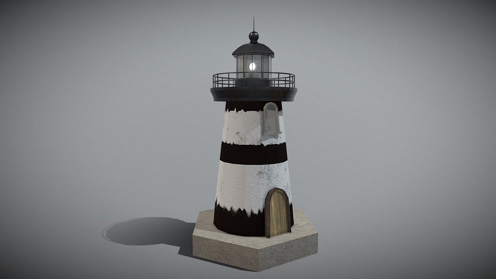 Lighthouse - Buy Royalty Free 3D model by 3D modeler (@3DModelerr ...