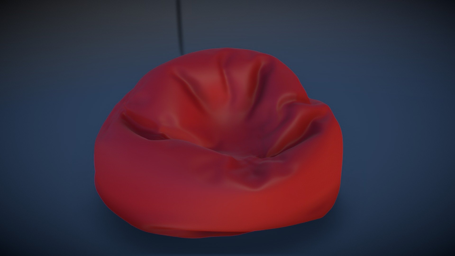 Velvet Bean Bag