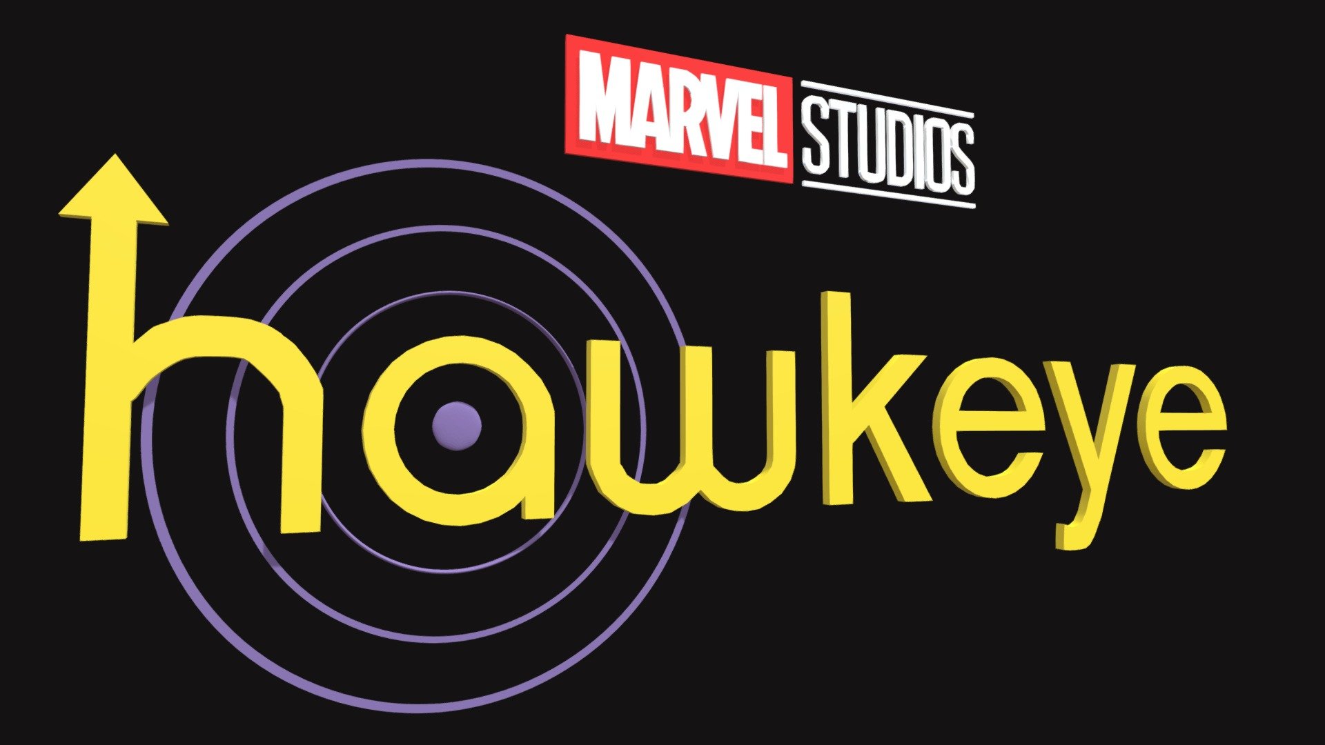 MCU Phase 4 Logo Hawkeye