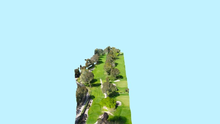 2nd Hole - Latrobe Golf Club 3D Model