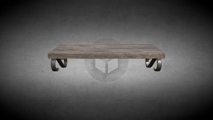 Wall-shelf 3D Model